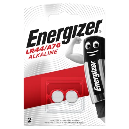 ENERGIZER Alkaline A76 LR44 2 iepakojums