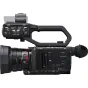 Panasonic AG-CX20EJ 4K kamera su nuimamu rankenos bloku, turinčiu XLR garso įvestis ir profesionalius tiesioginio transliavimo valdymo elementus