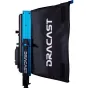 Dracast DRSB1000700 difuzinis softbox LED 1000 Pro/Plus serijai su tvirtinimo rėmu, juodas audeklinis panelis su gamintojo logotipu