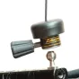 Easyrig greito atleidimo kameros kabliukas EASY033-Q su 3/8 colio rutulio tvirtinimu saugiai laikantis kameros iki 115 kg