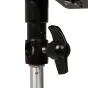 Ikan Lyra 1x1 Bi-Color LED studijos šviesos yoke tvirtinimo mechanizmas su užtvirtinimo rankenėlėmis DMX šviesos įrenginiams