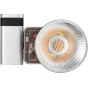 ZHIYUN Molus X60 RGB Pro COB šviesa su apšviesta RGB LED plokšte ir patobulinta aušinimo sistema, su baterijos rankena ir PD įkrovimo prievadu