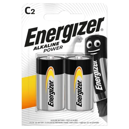 ENERGIZER Power C 2 pack - C size batteries for electronics