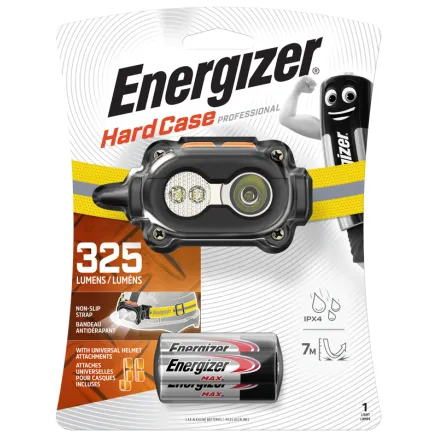 ENERGIZER HARDCASE HEADLIGHT W/ATTACHMENT