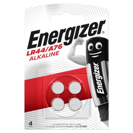 ENERGIZER Alkaline LR44/A76 4 pack