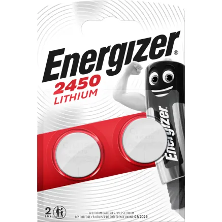 ENERGIZER Lithium Miniature CR2450 2 pack