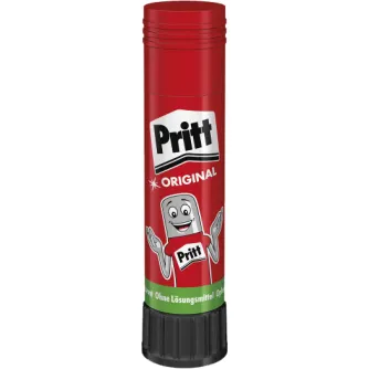 Pritt Original 11g klijų piešvies su šypsančiu karikatūrininku raudoname vamzdyje, paruoštas naudoti biure ir namuose Pritt Original 11g klijų piešvies su šypsančiu karikatūrininku raudoname vamzdyje, paruoštas naudoti biure ir namuose