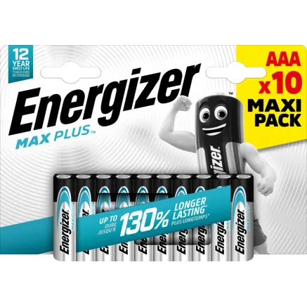 ENERGIZER Max Plus AAA 10-Pack