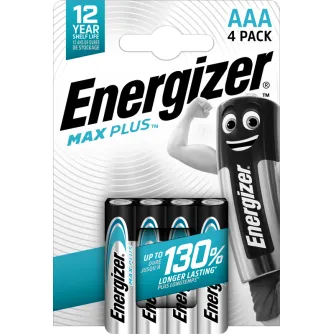 ENERGIZER Max Plus AAA 4-Pack ENERGIZER Max Plus AAA 4-Pack