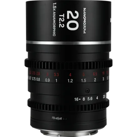 Laowa Nanomorph 20mm T2.2 1.5X MFT Silver