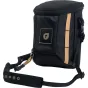 PolarPro RoadRunner Case 1L kompakti fotoaparato nešiojamas rankinė su nuimamu diržu, priekinė zip kišenė ir šoninė tinklinė kišenė Fuji X100VI apsaugai