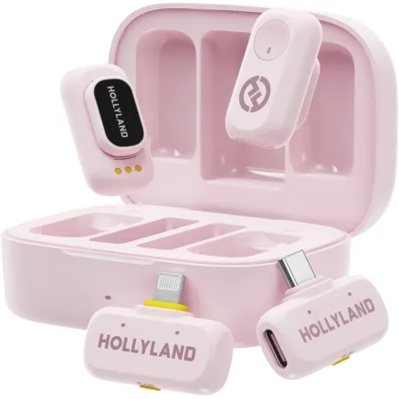 Hollyland LARK A1 Combo Cloud Pink