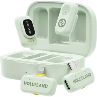 Hollyland LARK A1 Combo Mint Green Hollyland LARK A1 Combo Mint Green