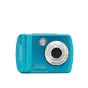 DiFox Aquapix W3027 Wave Iceblue vandensatsparosios 5MP digitalinės kameros priekis su stipriu turkizo dizainu
