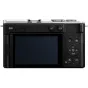 Panasonic Lumix DC-S9 pilno kadro bezzondinė kamera, užpakalinis vaizdas su LUT ir AF valdymo mygtukais profesionaliam vaizdo ir fotografijoms