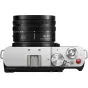 Panasonic Lumix DC-S9 bešvitrinė kamera su 18-40mm objektyvu viršaus vaizdas, kompaktiškas dizainas turinio kūrėjams