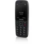 Panasonic KX-TF400EXB juodas mobilusis telefonas su didelėmis mechaninėmis mygtukais, 2.4 colų spalvotu ekranu, įmontuota kamera, žibintuvėliu ir ilga baterijos veikimo trukme