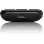 Panasonic KX-TF400EXB juodo mobiliojo telefono atgalinė pusė su USB-C įkrovimo jungtimi