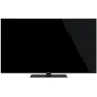 Panasonic 65 colio LED televizorius TN-65W70AEZ – eleganti juodo dizaino, išjungtas ekranas, matomas iš šono