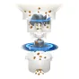 Panasonic Smart Pet Feeder vidinė konstrukcija su automatinio sausų pašarų dozavimo sistema, 2.8L talpa, mobilia programėle valdomas maisto dozatorius katėms ir mažiems šunims