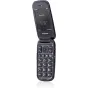 Panasonic KX-TU550EXC sulankstomas mobilusis telefonas su 2,8 colio ekranu, didelėmis taktilinėmis mygtukais ir skubios pagalbos mygtuku ant nugaros