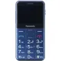 Panasonic KX-TU155EXCN belaidis telefonas mėlynos spalvos su dideliais apšviestais mygtukais, 2,4 colių ekranu ir ergonomišku dizainu