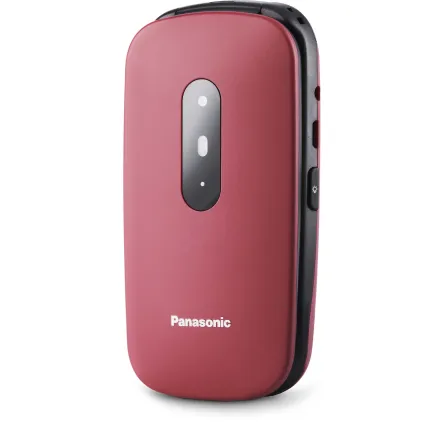 Panasonic KX-TU446EXR - Red, 2.4-inch display, shockproof, long standby