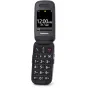 Panasonic KX-TU446EXB smūgiams suktinis telefonas su dideliu 2.4 colio ekranu, taktiline klaviatūra ir ilga budėjimo laikas juodos spalvos