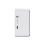 Dvigubos spalvos Godox ML80Bi LED vaizdo šviesos prietaiso užpakalinė pusė su USB-C ir DC maitinimo įėjimo prievadais, skirta lanksčioms maitinimo galimybėms
