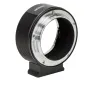 Metabones Leica R į L-mount T adapteris su elektronine diafragmos kontrole, pagamintas iš preciziškai apdirbto vario ir aliuminio, su nuimamu Arca-tipo fotografijos stovui