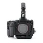 Tilta kameros karkasas Sony a1 II/a9 III su viršutine rankena, juodas modulinis dizainas profesionaliems kameros priedams
