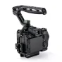 Tilta kameros karkasas Sony a1 II/a9 III su Xeno viršutine rankena - juodas modulinis karkasas profesionaliam fotografavimui ir vaizdo įrašymui