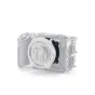 Tilta RF į PL montavimo adapterio pagalba Canon C50/C80/C400 - saugus aliumininis šoninis laikiklis dideliems objektivams be strypų