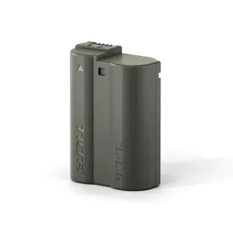 Tilta EN-EL15C akumuliatorius USB-C 2400mAh su matinio tamsiai pilko paviršiumi, USB-C įkrovimo prievadu, indikatoriaus langu ir įgraviruotomis žymėmis apie talpą. Tilta EN-EL15C akumuliatorius USB-C 2400mAh su matinio tamsiai pilko paviršiumi, USB-C įkrovimo prievadu, indikatoriaus langu ir įgraviruotomis žymėmis apie talpą.