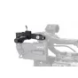 Tilta EVF tvirtinimas Sony FX6 kamerai su NATO bėgiu ir sukamu monitoriaus tvirtinimu, skirtu pagerinti komfortą naudojant peties tvirtinimą