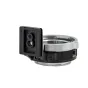 Metabones ARRI PL objektyvo adapteris Fujifilm G-Mount kameroms su nuimamu Arca tipo statyvo pėdute, vario konstrukcija, satininis chromo apdaila