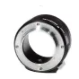 Metabones Arriflex į Micro Four Thirds adapteris su satino juodu apdailu, preciziškai pagamintas iš vario ir aliuminio, rodomas Micro Four Thirds prijungimo pusė