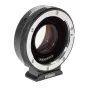 Metabones Canon EF į RF adapteris su T greičio stiprintuvu ULTRA 0.71x, su priekine stikline lente ir valdymo ratu, skirtas gerinti autofokusą ir diafragmos veikimą