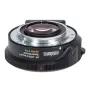 Metabones Canon EF į EOS M adapteris su 0.71x greičio stiprintuvu ULTRA, su matine juoda vidine dalimi ir patvariu aliuminio lydinio korpusu