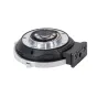 Metabones Canon EF į Micro Four Thirds T CINE greičio didintuvas ULTRA 0.71x adapteris su nuimamu Arca-tipo statyvo pėdūre ir elektroniniais kontaktais autofokui bei diafragmos valdymui.