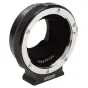 Metabones Canon EF į Fujifilm X-mount T adapteris su nuimamu Arca tipo statyvo pėda, juodas satininis apdaila, preciziška vario vidinė dalis su pūkuota danga