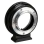 Metabones Canon FD į Micro Four Thirds adapteris T su nuimamu Arca tipo trikojų kojelė, juodas satininis paviršius