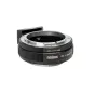 Metabones Canon FD į Leica L-mount T adapteris su Arca-tipu statyvo pėda, juodu apdailu, rankiniu jungikliu ir apšiltu vidiniu paviršiumi, sumažinančiu blizgėjimus