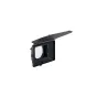 Tilta Mirage Pro Matte Box Basic Kit atviras šoninės vaizdo nuotrauka su užtvirtinimo mechanizmu objektyvams 95mm, 110mm, 114mm, su 4x5.65 filtrų dėžutėmis ir viršutine vėliavėle nuo blizgesio