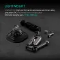 Tilta Hydra Alien Mini Master Kit dykumos bežinės spalvos su visu komplektu: elektroniniu priesiu, šoką sugeriančia rankena, svoriu ir montavimo kronšteinais stabilizavimui.