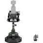 Tilta Hydra Alien Mini Master Kit miško žalioje spalvoje su moduliniu šokų absorbcijos rankena, hidraulinio dempferio galva ir baterijos 4.5 colio priesauga stabiliam išmaniųjų telefonų ir veiksmų kamerų montavimui