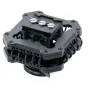 Tilta Hydra Arm Mini modifikacijos komplektas DJI Ronin 2 su plieninės vielos šokų absorbatoriais, sunkiąja spyruokle ir greitai atleidžiamu montavimo įtaisu, padidinant maksimalų krovinio svorį iki 13 kg