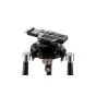 Tilta Hydra automobilio montavimo sistema su 75 mm rutulio galva, artikuliuojamomis rankenomis ir elektroninėmis priesaisomis profesionaliems kino filmavimams