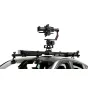 Tilta Hydra motorizuotas slidės Pro komplektas HDA-T04-A su DJI Ronin 2 montu, įmontuotas ant SUV stogo, skirtas kinematografiniams filmavimams iki 30 kg kamerų