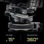 Tilta Hydra Speed Pan System Pro rinkinys su 360° horizontaliu sukimu ir ±15° pasvirimo kampu dinamiškoms automobilio montuojamoms kameroms